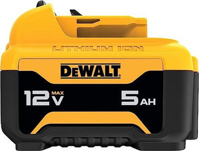 #ad #ad DEWALT 12V MAX 5.0Ah Lithium Ion Battery DCB126 Yellow $53.54