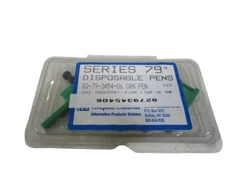 GRAPHIC CONTROLS DISPOSABLE PENS (GREEN) 82-79-3454-06 ORIGINAL PACKAGE