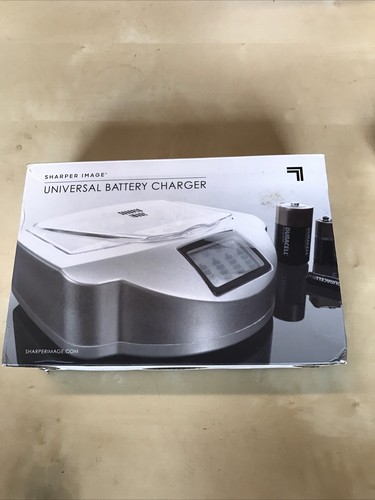 Sharper Image Universal Silver Battery Charger - Picture 3 of 3