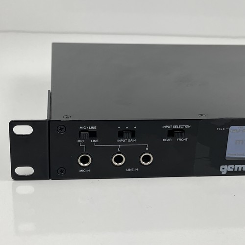 Gemini DRP-1 Professional Digital Recorder WITH POWER SUPPLY In Box and Foam - Picture 4 of 18