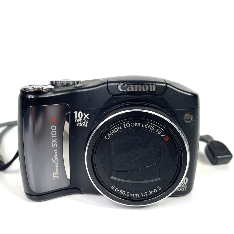 Canon PowerShot SX100 IS 8.0MP Digital Camera 10x Optical Zoom - Tested Working! - Image 2 of 4