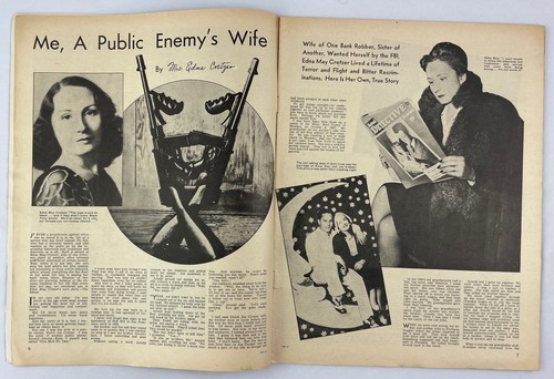 Actual Detective Stories Magazine, June 1943, Vintage True Crime Stories, Pulp - Imagen 5 de 5