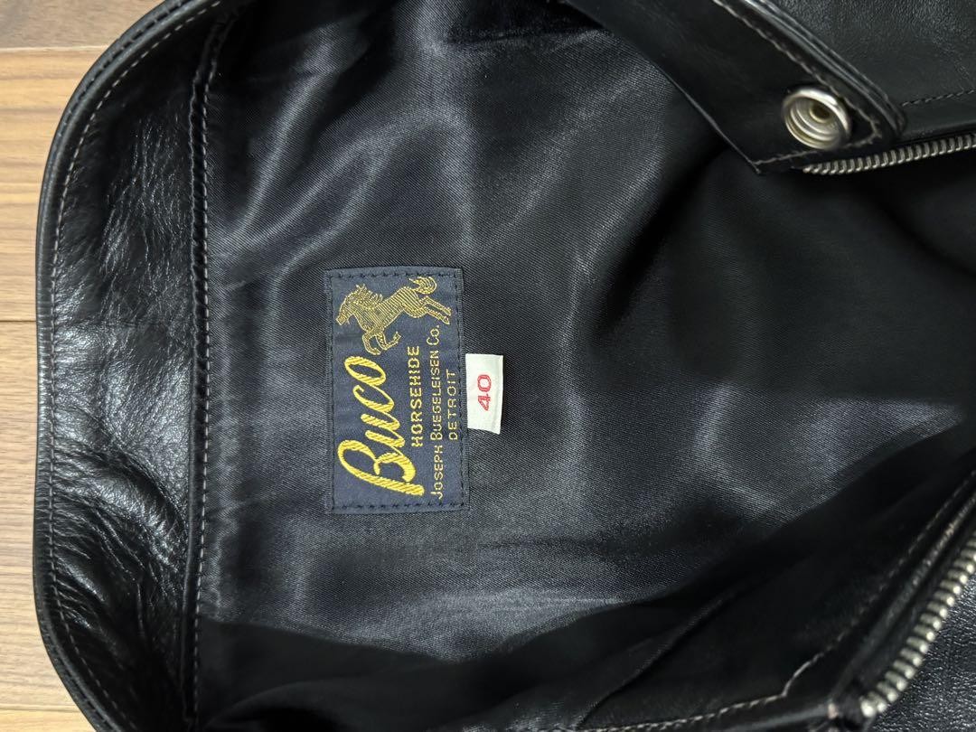 The REAL McCOY'S Buco J-100 Size 40 Men's #EE ZEB | eBay