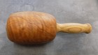 Solid Beech wood carvers mallet, Ash handle. all Hardwood 4 1/2" dia head. 1.4Kg