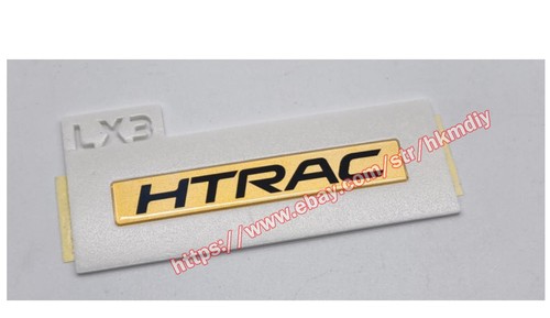 OEM capó maletero letras HTRAC emblema dorado 4 piezas para Hyundai Palisade 2026+ - Imagen 2 de 5