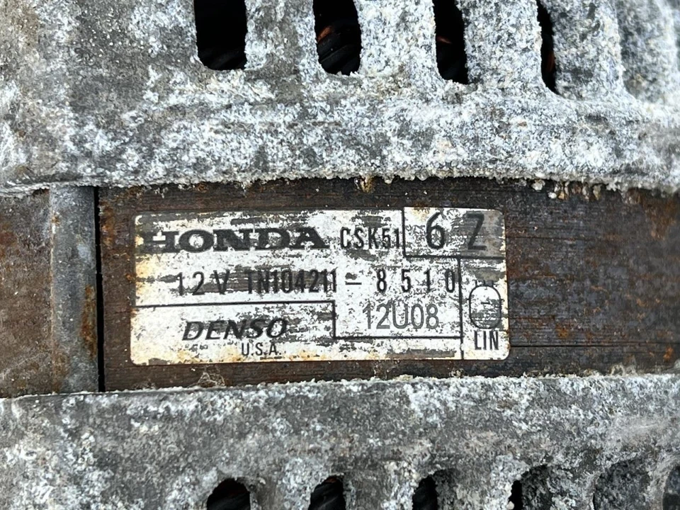 Alternador Honda Odyssey 2018-2024 3,5 L tracción delantera 78 k -ex-l- 58723 Foto 2 de 4