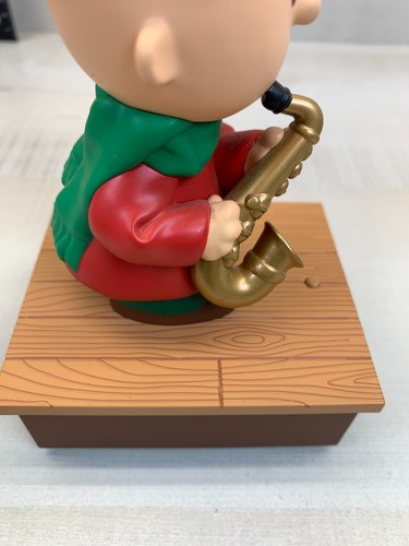 See Video 2011 Hallmark Peanuts Charlie Brown Wireless Musical Band Figure Works - Picture 10 of 10
