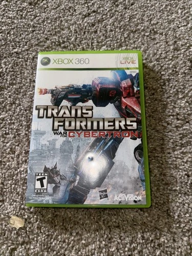 Transformers: War for Cybertron - Xbox 360 - TESTED AND WORKING - CIB 🎮💥