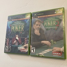 World Championship Poker Microsoft Xbox, 2004  Bonus Poker 2 Xbox Game Bundle