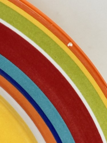 Pier 1 RAYAS DE VERANO Ironstone 10,75”. Platos de cena. Juego de cinco - Imagen 9 de 19