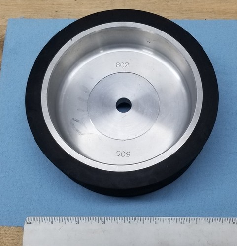 BURR KING 802: Rueda de contacto lisa 7 x 2-1/2, 55 Duro para modelo 960-250 (NOS) - Imagen 1 de 11