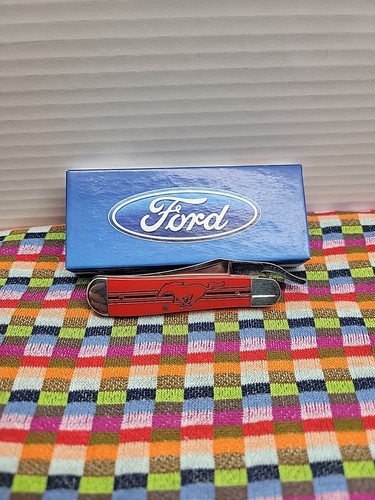 2022 Case XX RussLock FORD MUSTANG Taschenmesser in OVP / 0825-JBA75