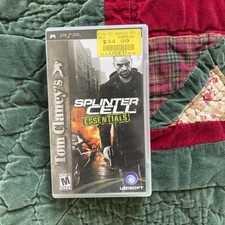 Tom Clancy’s Splinter Cell Essentials PSP Complete CIB w/ Manual - Tested