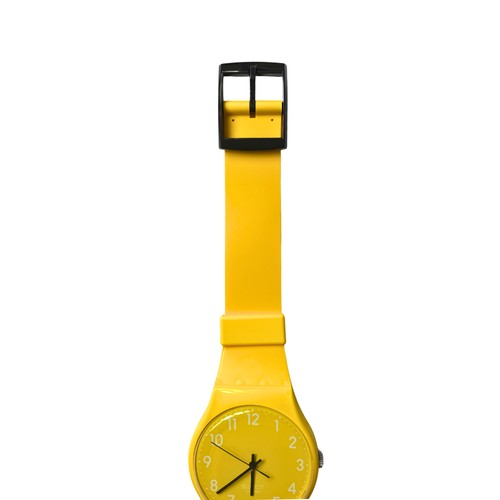 Vintage Swatch Maxi "Lemon Time" Wanduhr - Bild 7 von 10