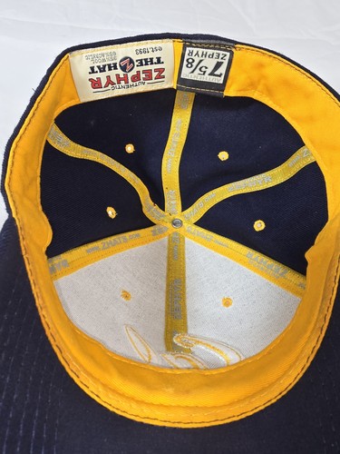 VINTAGE California Golden Bears Cap Blue UC Berkeley CAL NCAA Hat 7 5/8 ZEPHYR Z - Picture 2 of 7