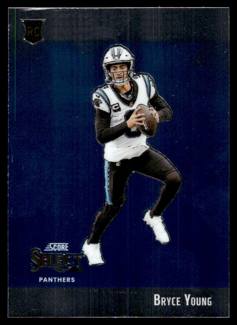 2023 Panini Select Score Throwback Bryce Young RC Carolina Panthers #STW-BYO