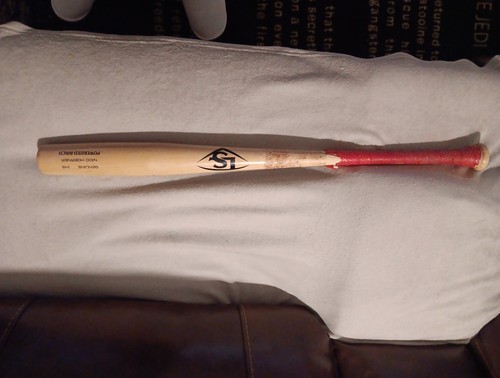 Nico Hoerner Game Used Bat Cracked at Handle Chicago Cubs - Picture 13 of 13
