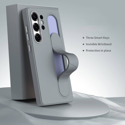 Schockfeste Hülle Mit Unsichtbarem Handgelenkband Für S25/S24/23 Ultra Plus - Bild 16 von 20