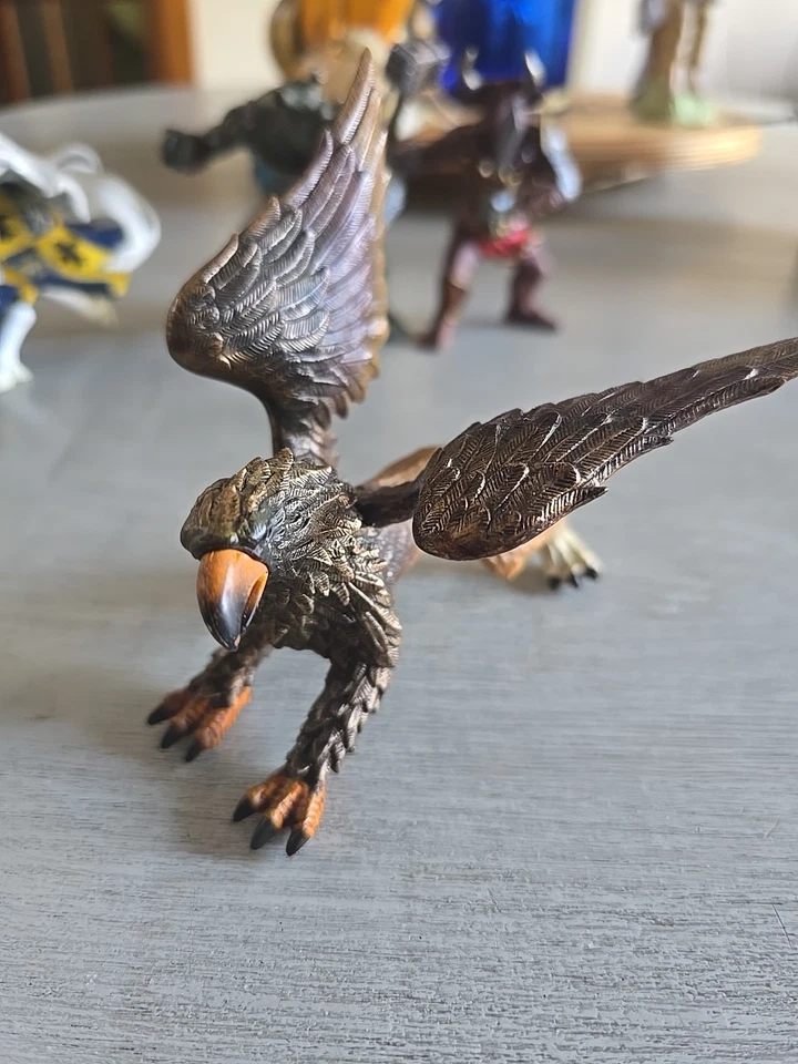 LOTE FIGURAS PAPO Caballeros, Guerreros de Fantasía, Minotauro, Grifo, Gator, Rinoceronte Foto 2 de 4