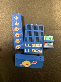 LEGO SPACE 497 GALAXY EXPLORER 100% COMPLETE + BOX & MANUAL + BONUS SET LEGO 462