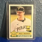 New ListingTopps 2025 Heritage Paul Skenes Pittsburgh Pirates #608 All-Star Rookie Card