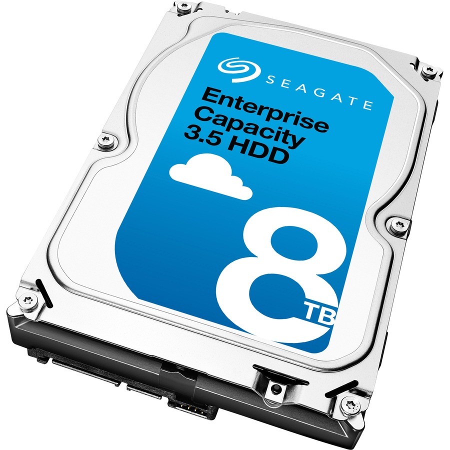 Внутренний жесткий диск Seagate ST8000NM0055 емкостью 8 ТБ 3,5 SATA с частотой вращения 7200 об/мин