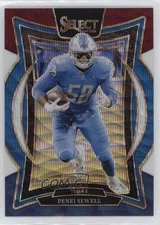 2024 Panini Select Concourse Tri-Color Prizm /299 Penei Sewell #87