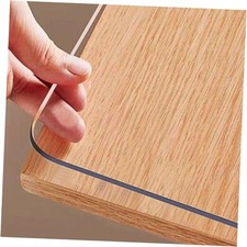 Clear Table Protector 36 x 72 Inch, 1.5mm 36" x 72" Rectangular Crystal Clear