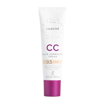 Lumene CC Creme farbkorrigierende Creme Foundation LSF 20 mittlere Deckkraft