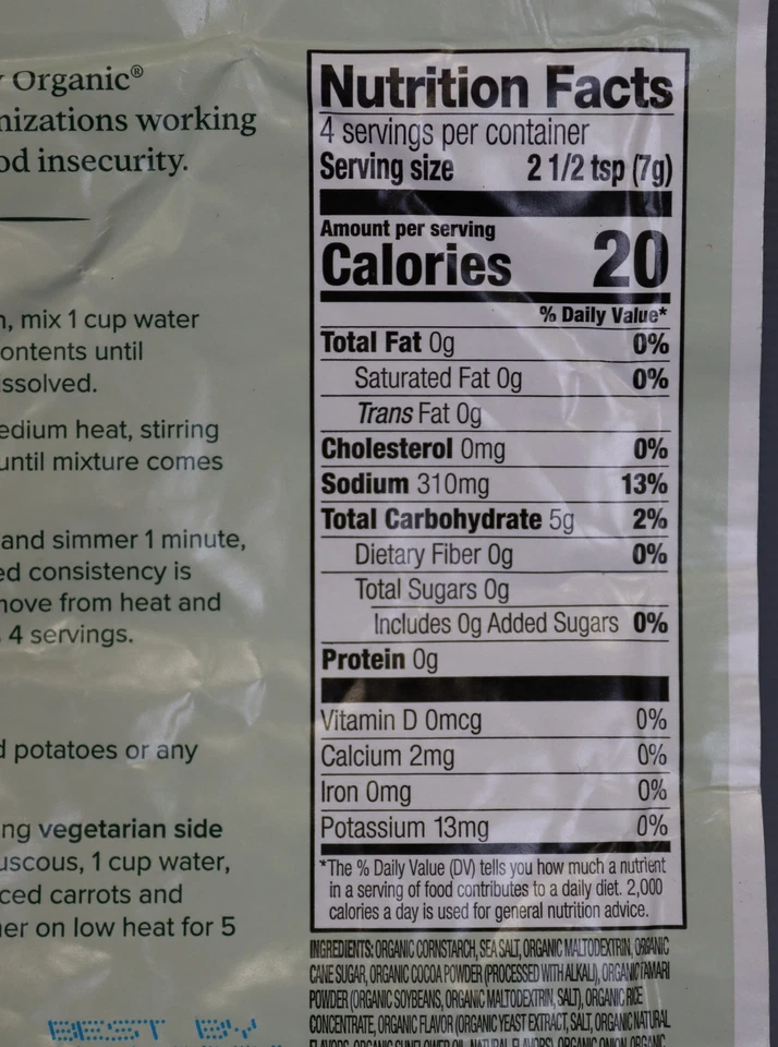 Simply Organic Vegetarian Brown Gravy Seasoning Mix - 1 Oz - Pack of 3 - Image 3 of 3