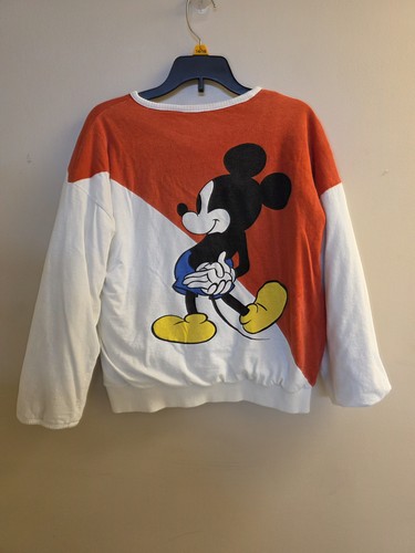 Vintage Mickey Mouse Wende dickes Sweatshirt - Bild 2 von 15