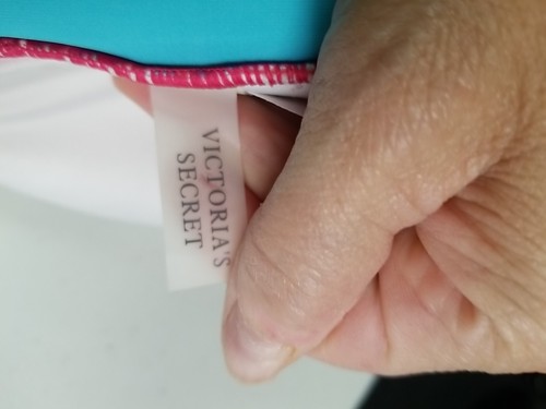 Victoria's Secret Triángulo Halter Para Mujer Bikini Top Paisley Talla Pequeña Boho - Imagen 7 de 8