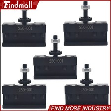 5Pcs OXA #1 250-001 Quick Change Turning Facing Lathe Tool Post Holder CNC