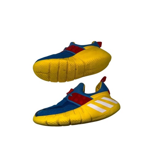 Scarpe slip-on Adidas x LEGO RapidaZen bambino multicolore taglia 9K - Foto 2 di 6