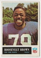 1965 Philadelphia Roosevelt Brown New York Giants 115 Poor