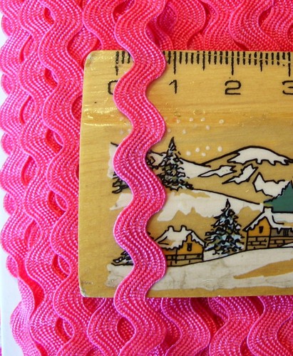 1,50 m de RUBAN GALON CROQUET ZIG ZAG SERPENTINE ** 5 mm ** Couture Scrapbooking - Picture 14 of 45