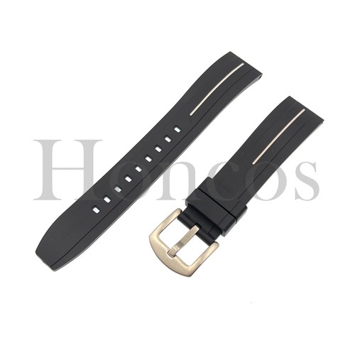 20 22 mm Premium Silicona Goma Correa de Banda de Liberación Rápida Se Adapta a Fossil - Imagen 27 de 41