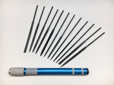 Mini 4" File Set 12 piece Cut 2 Mini 4" File Set 12 piece Cut 2