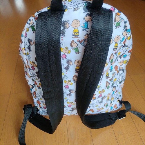 MARC JACOBS PEANUTS Snoopy The Backpack Comic Print W11.8"×H15.7"×D5.1" JAPAN - Picture 5 of 8