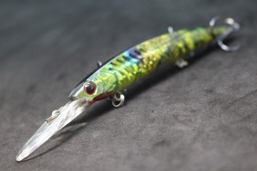 Señuelos de pesca Jerkbait con señuelo Minnow piel real apretado bamboleo flotante lento HM650 - Imagen 84 de 90