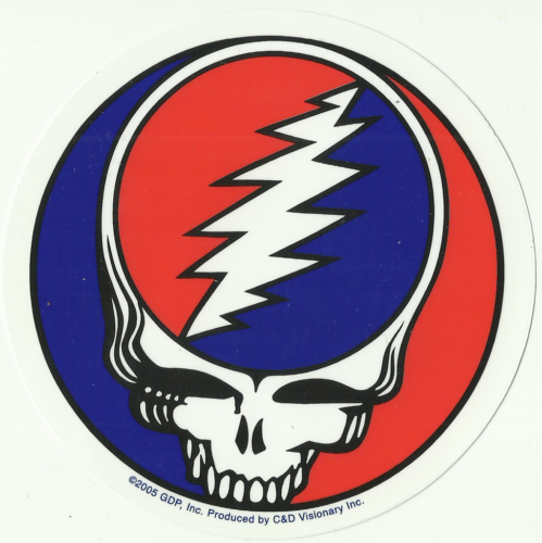 GRATEFUL DEAD sticker 21 - 2005 cat no. S-3948 VINYL STICKER official merch OOP - Picture 14 of 24