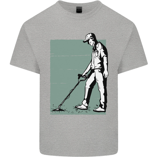 A Man Metal Detecting Detector Kids T-Shirt Childrens - Picture 6 of 67