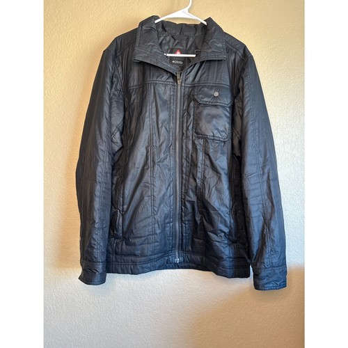 Columbia Prospect Station Omniheat gefütterte Jacke Herren Large schwarz