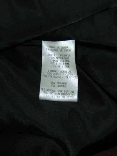 Nuova giacca/cappotto di lana da uomo teoria ""ginley"" grande $995 - Foto 6 di 11