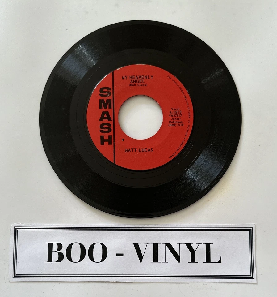 Matt Lucas - I'M Movin' On / My Heavenly Angel 7” Rock n Roll Vinyl Record VG+ Foto 4 de 4