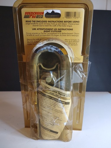Suspension pro Trailer Coupler Fits 1 7/8 - 2" Ball. 2000 Lbs Cap. New Old Stock - Picture 3 of 12