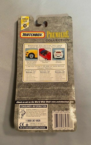 Mattel South Dakota Highway Patrol Matchbox Premiere State Police II Series 18 - Picture 2 of 2