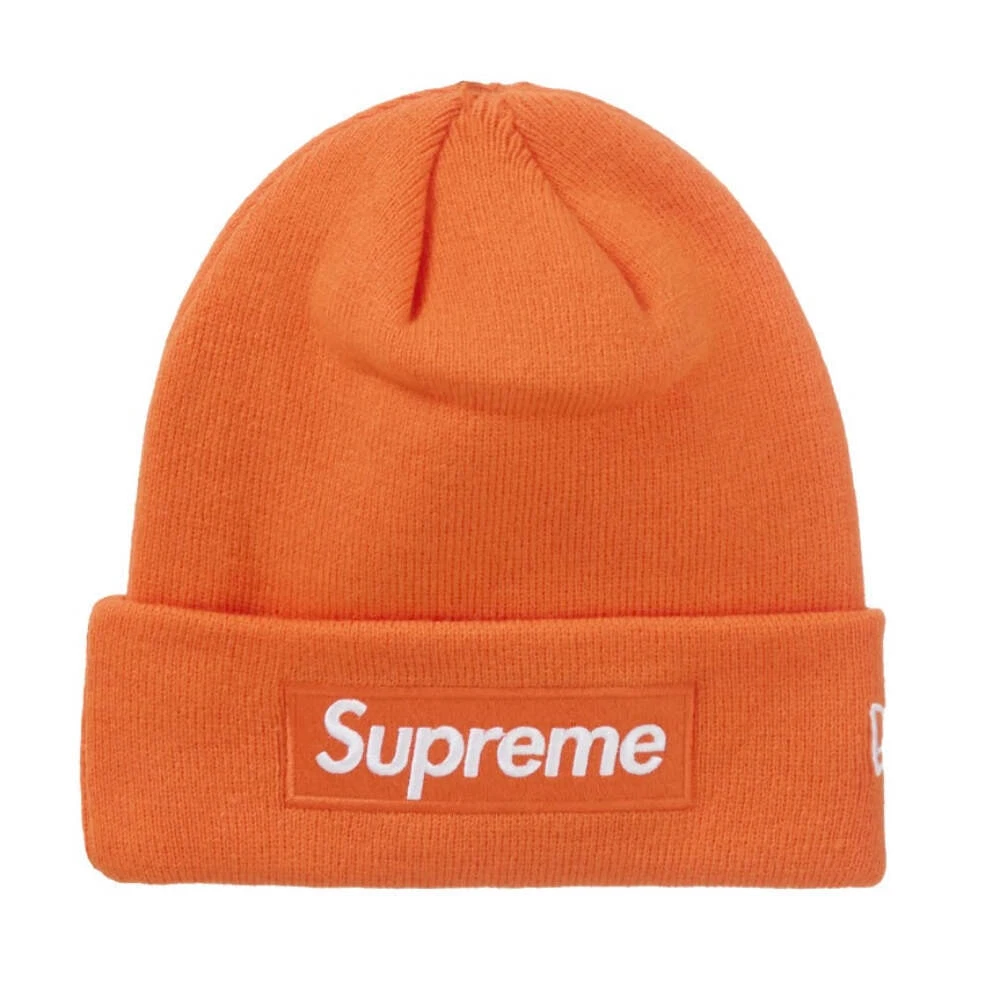 Bonnet Supreme New Era Box Logo (FW24) orange