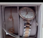 Set orologio e bracciale Michael Kors donna mini Pyper tono oro rosa