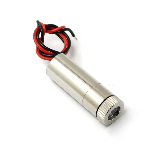 Modulo Linea Laser Rosso Focalizzabile 10mw 650nm 30°/45°/60°/90°/120° - Foto 4 di 6